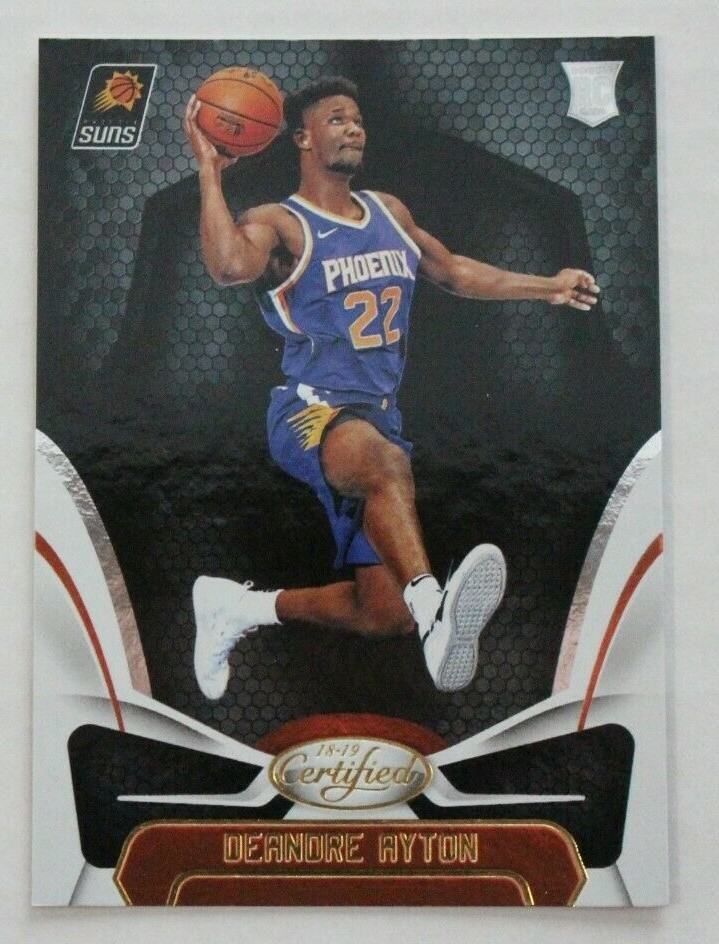 2018-19 Panini Certified Deandre Ayton Phoenix Suns Rookie Card #151