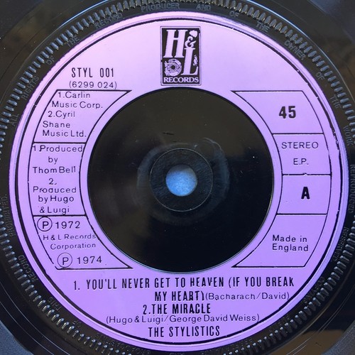 The Stylistics - You'll Never Get To Heaven (If You Break My Heart) - STYL-001  - Picture 1 of 3