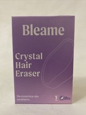 BLEAME CRYSTAL HAIR ERASER Painless Hair Remover Fast Exfoliate NEW NIB