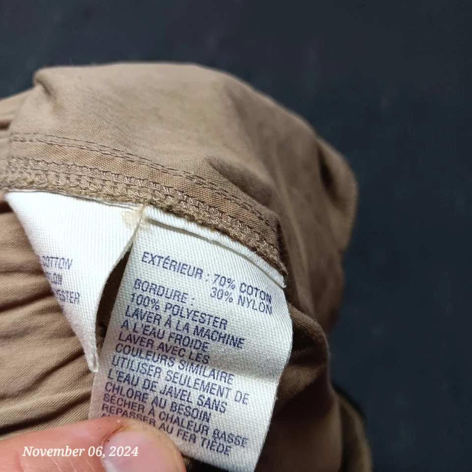 Pantalones Cortos Carga Nautica Competition Hombre Medio Tostado Caqui Cinturón Foto 4 de 4