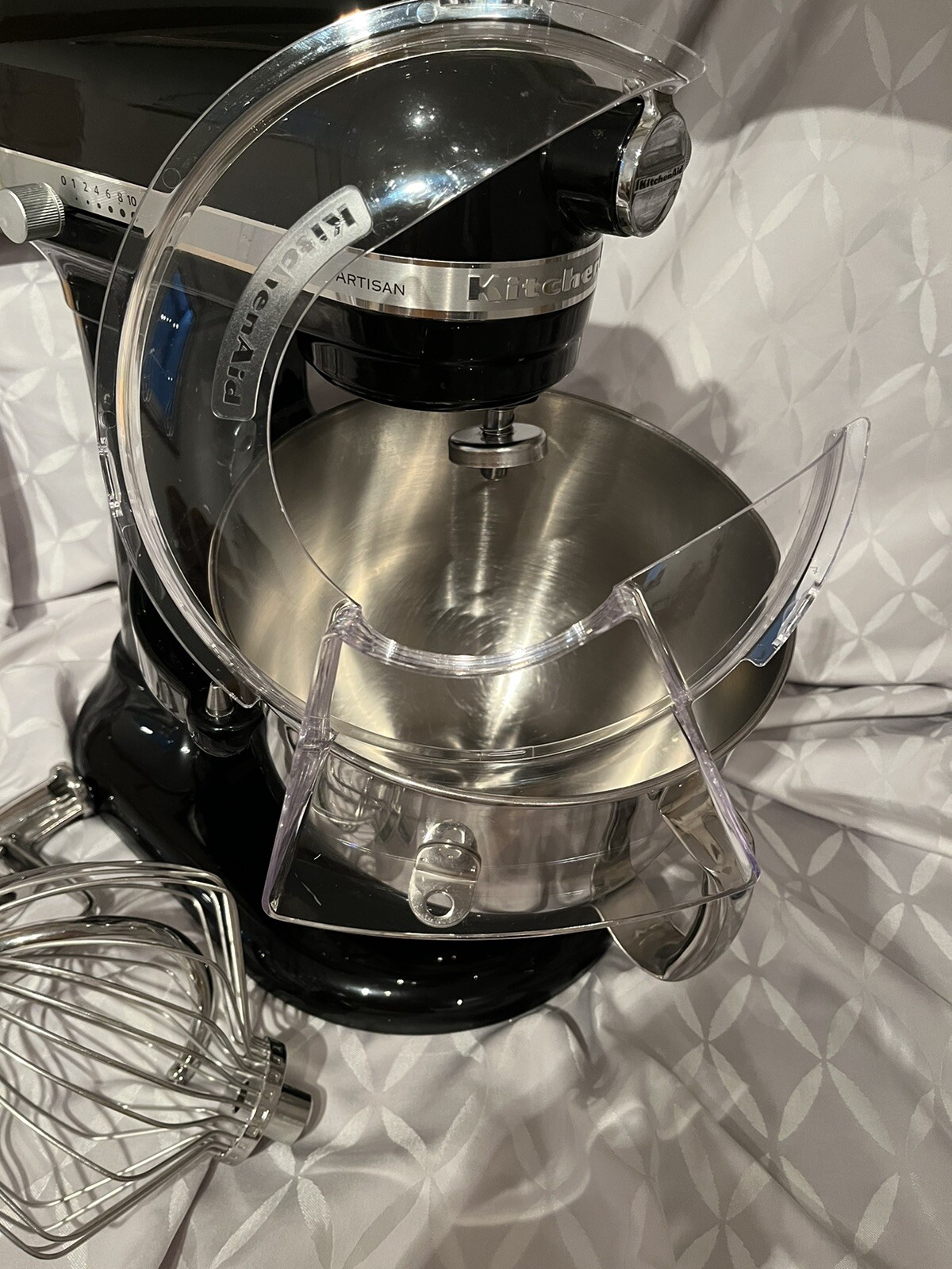KitchenAid Artisan Küchenmaschine Onyx, 6,9 Liter, gebraucht in Top