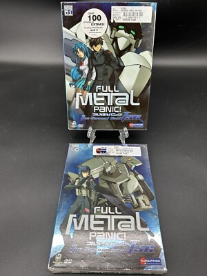 Full Metal Panic! - The Second Raid - Tatical OPS 01 + 02 BRAND NEW Anime Dvd