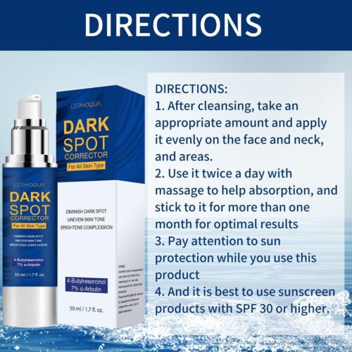 Women's Dark Spot Remover, Corrector Brightening Cream for Face & Body, 1.7oz - Picture 4 of 8
