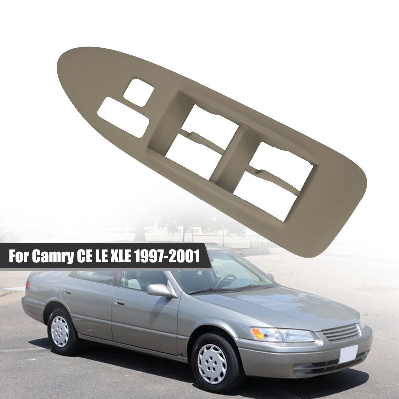Driver Side Power Window Master Switch Bezel Trim For Toyota Camry 1997-2001