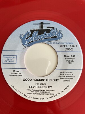 Elvis 45 Good Rockin' Tonight / I Don't Care if the Sun Don't Shine NEW unplayed