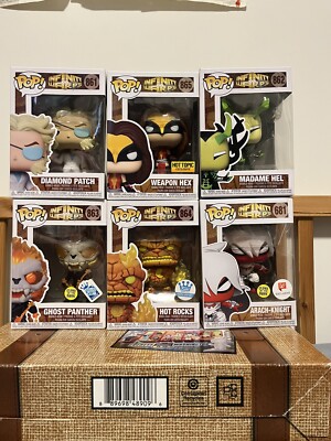 Lot Of 6 Infinity Warps Funko Pops! Funko/HotTopic/Walgreens Exclusives!