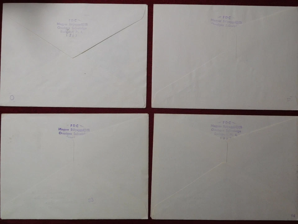 HUNGARY / FOOTBALL - SOCCER SPORT STAMPS - FDC / SPAIN 1982 - Image 4 of 4