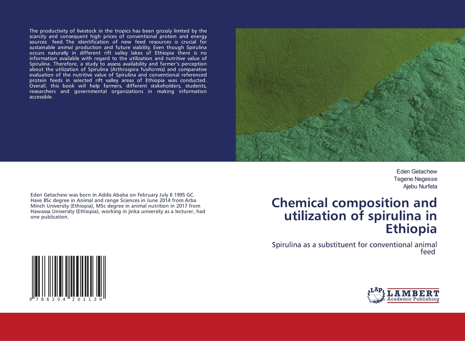 Thumbnail - Eden Getachew (u. A.) | Chemical Composition And Utilization Of