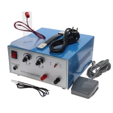 High Power 100A Electric Pulse Spot Welder Gold Silver Jewelry Welding Machine