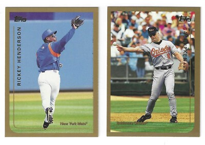 1999 Topps Baseball singles #243 - #463 U-Pick to complete set