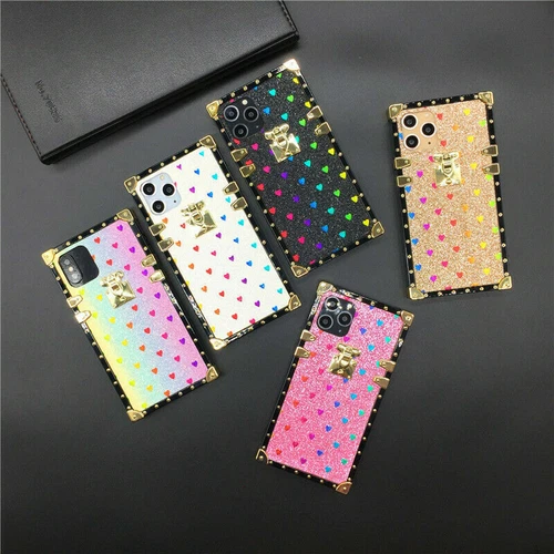 Love Glitter Phone Case For LG Stylo 6 7 Google Pixel 7 8 Revvl 6 Tecno Camon 16 - Picture 1 of 13
