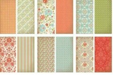 Stampin' Up EVERYDAY ENCHANTMENT DSP -12 SHEETS OF 6 X 6 PAPER