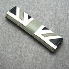 Black Union Jack Seat Safety Belt Shoulder Cushion Pad Universal Fit MINI COOPER