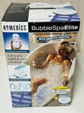 Homedics Bubblespa Elite BMAT-5 Programmable Massaging Bath Mat - New