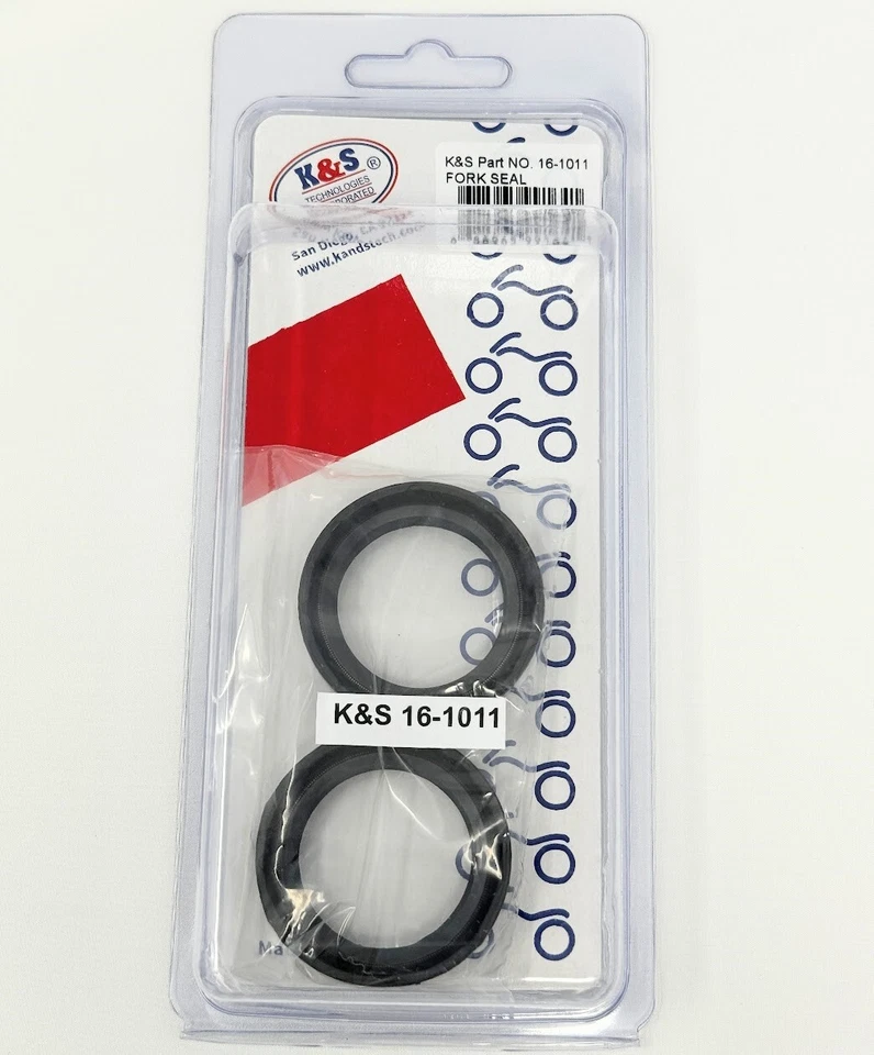 Par de sellos de aceite de horquilla K&S Technologies 16-1011 32 mm x 44 mm x 10,5 mm Foto 3 de 3