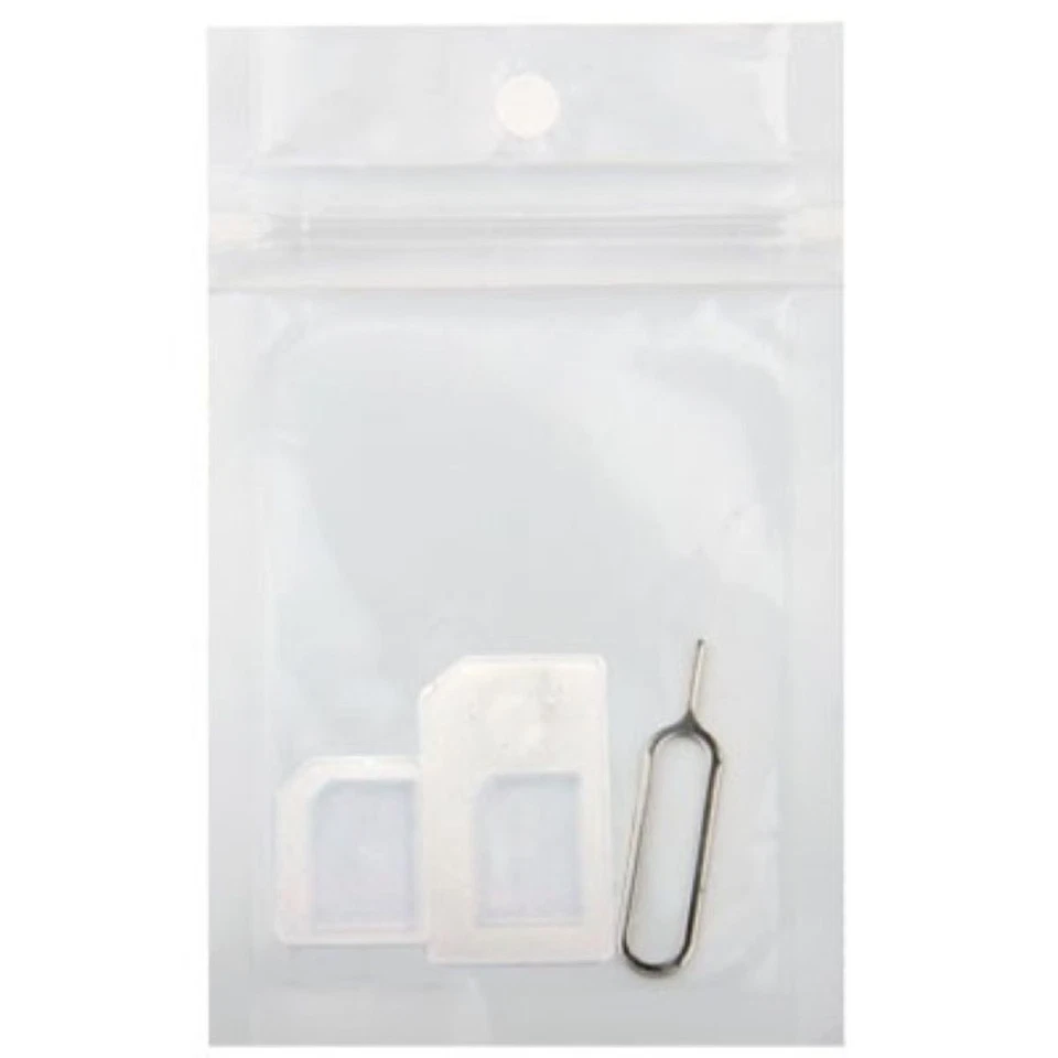 Microsimadapter Nanosimadapter Simadapter Sim Karte Adapter 3 in 1 iPhone 5 4 4s - Bild 4 von 4