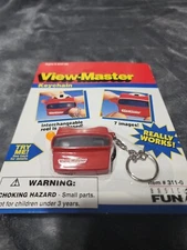 VTG VIEW-MASTER KEYCHAIN 1997 90's TYCO Basic Fun  #311-0  NEW