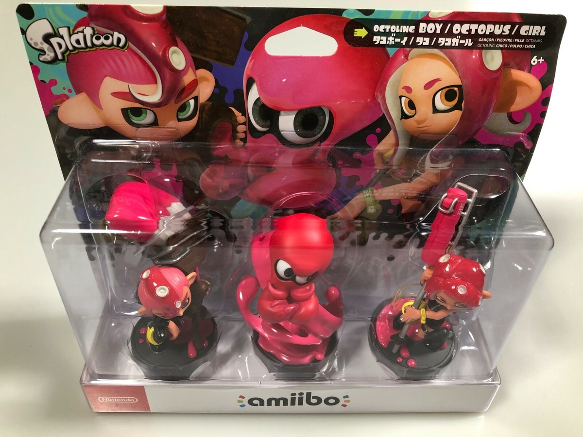 Nintendo Splatoon Series amiibo Figure - 3 Piece ***Brand New