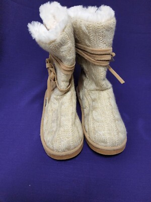 MUK LUKS WOMEN'S CLEMENTINE PULL ON BOOTS sz Water Resistant New