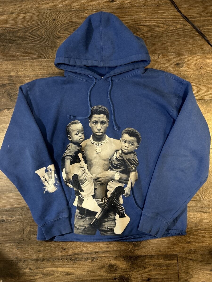 Nba Youngboy Vlone Kacey Talk Hoodie BLUE SIZE LARGE | eBay Nba Youngboy Vlone Kacey Talk Hoodie BLUE SIZE LARGE | eBay