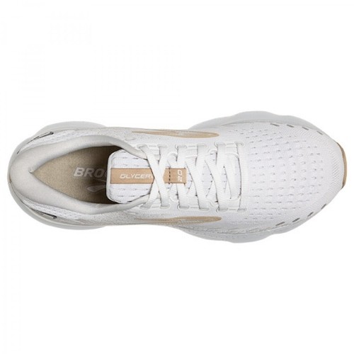 Size 10 Brooks Glycerin 20 White Khaki for sale online eBay