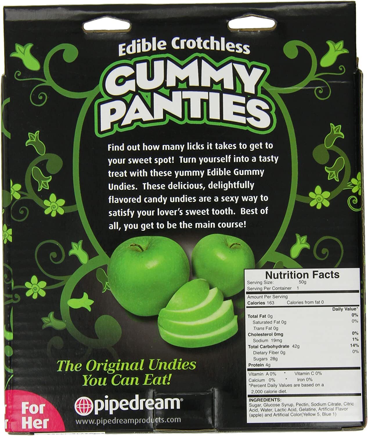 Edible Crotchless Panties🍯Couples Flavored Candy Gummy Lingerie Undies