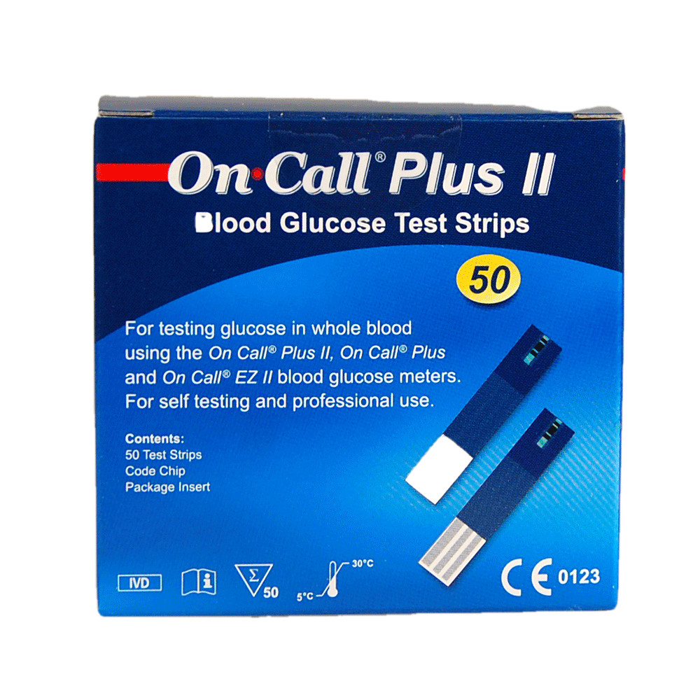 150 On Call® Plus II Blood Glucose Test Strips
