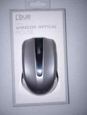 QUB Works 2.4 GHz Wireless Optical Mouse with Dongle Vivitar- ships from Georgia