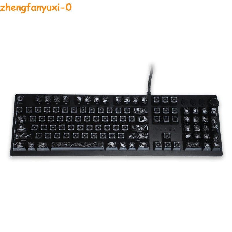 104Keys League of Legends RGB Keycaps Compatible with Corsair K70 Razer Cherry - Image 3 of 4