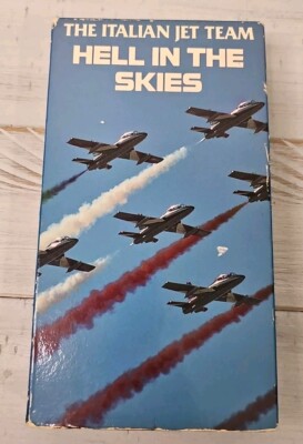 Hell in the Skies The Italian Jet Team VHS Video Ramstein AFB Germany Airshow