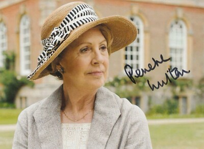 Penelope Wilton handsigniertes 7x5 Zoll Downton Abbey Foto
