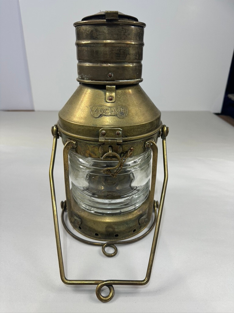 Vintage Anchor Nautical Ship Buoy Lantern Lamp | eBay