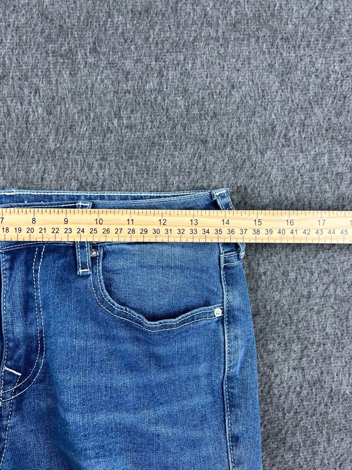  True Religion Jennie Curvy Mid Rise Super Skinny Jeans Women's Sz 27 Blue Denim thumbnail 9