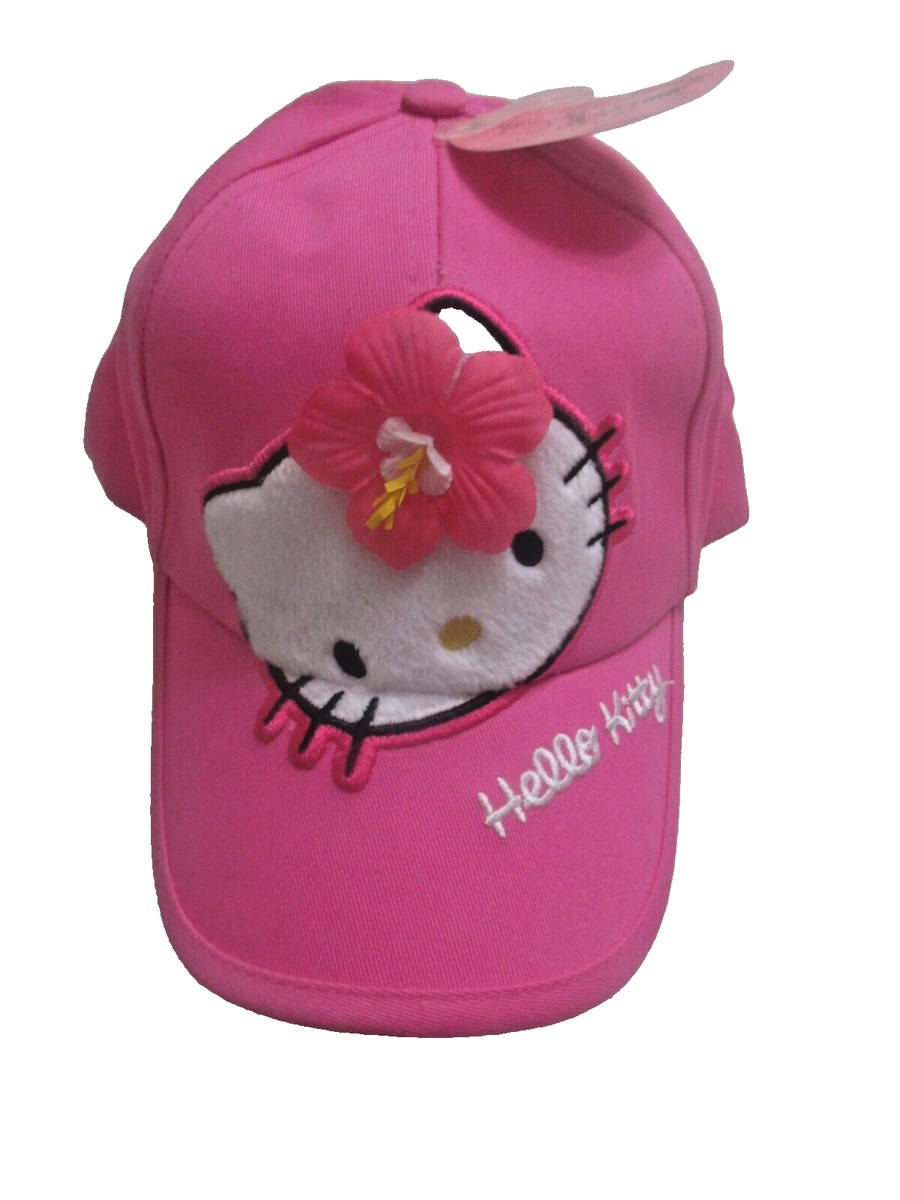 NWT Hello Kitty Cap NWT Hello Kitty Fleece Flap Beanie Bomber Cap with Tassels  main image 2
