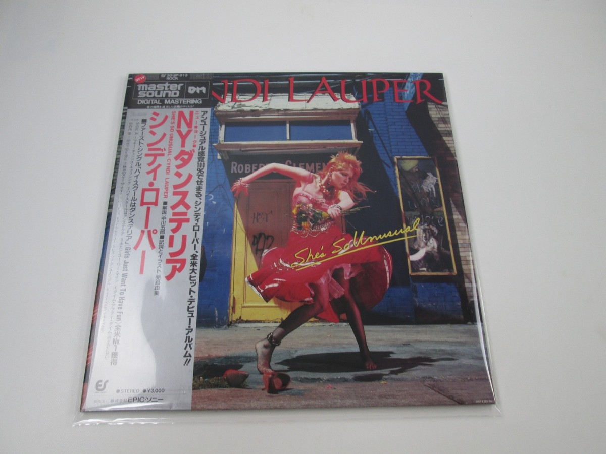 絶盤LP She's So Unusual:30周年記念Cyndi Lauper 91r4AyX6ZZL._UF1000,1000_QL80_.jpg
