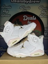 Size 9 - Air Jordan 6 Retro Gold Hoops W WORN ONCE