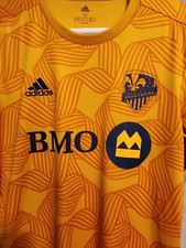 ADIDAS IMPACT MONTREAL BMO MLS  KICK CHILDHOOD CANCER JERSEY MENS MEDIUM