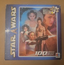 Star Wars - 100 piece jigsaw puzzle - Princess Leia  Padme Amidala. 2002