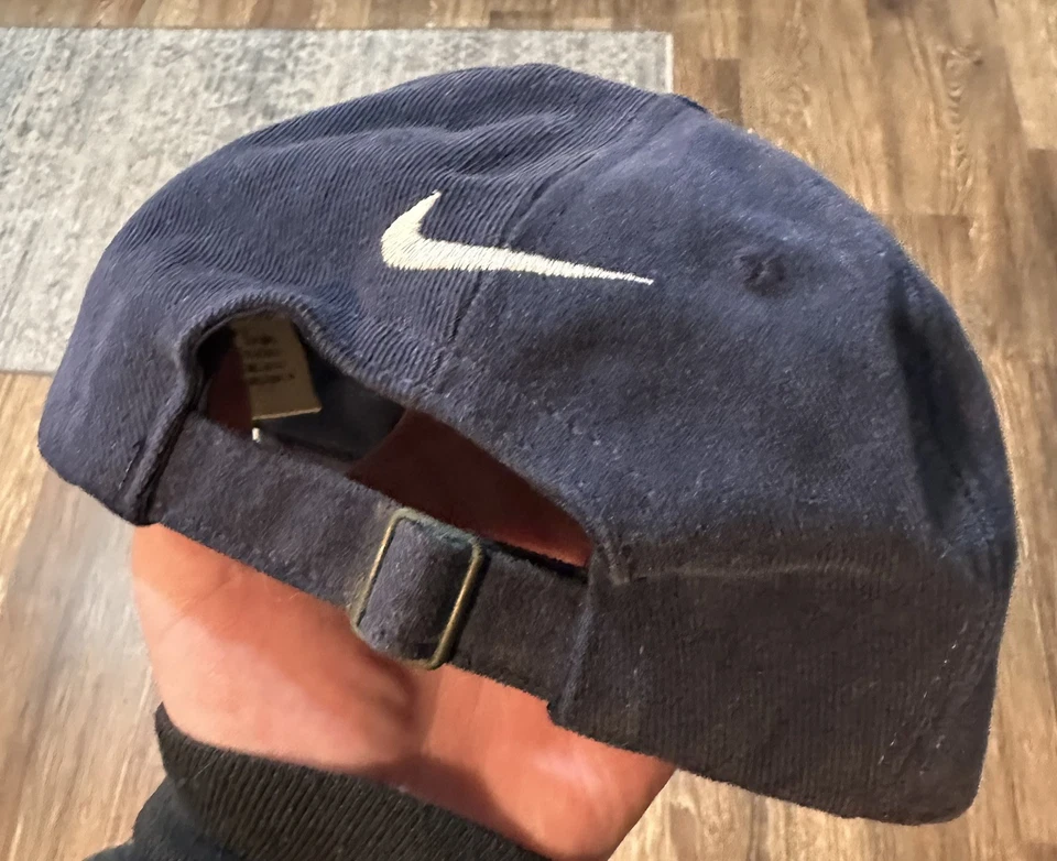 Vintage 1990s Nike Dennis Rodman Embroidered Hat Purple Deadstock - Image 4 of 4