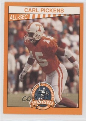 1990 100 Years of Tennessee Volunteers All-SEC Carl Pickens #144 w1s