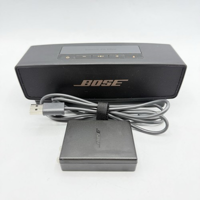 #ad Bose SoundLink Mini II Bluetooth Speaker w Charging Cradle OEM *READ* Tested $82.96