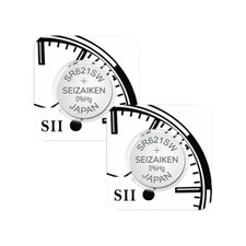 2 Seiko Seizaiken Watch Batteries 364 SR621SW SR60 Silver Oxide 1.55V 2027 New