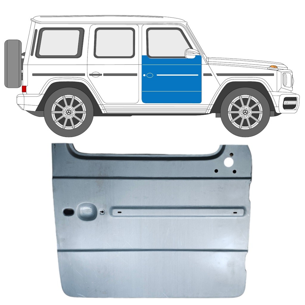High front door repair panel for Mercedes G-Class W464 2018-2024 / Right