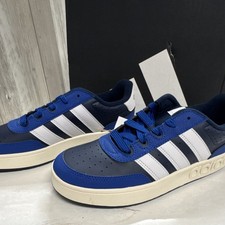 Adidas BreakBase J Blue/White JQ3062 Unisex Kids US 6 Sneakers