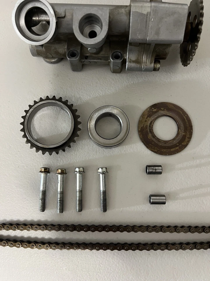 06-07 SUZUKI GSXR750 GSXR 750 GSXR600 MOTOR BOMBA ACEITE CADENA PERNO 2006 2007 Foto 4 de 4