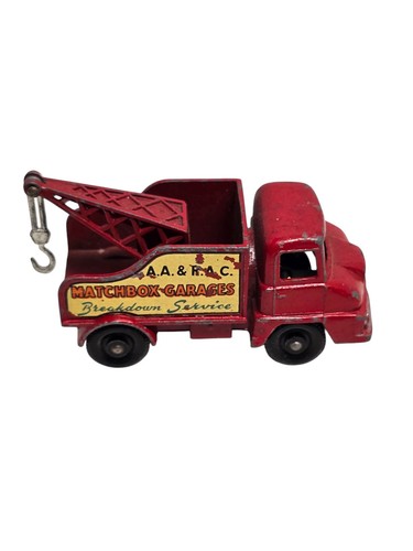 OLD VINTAGE LESNEY MATCHBOX # 13 THAMES WRECK TRUCK - Picture 2 of 11