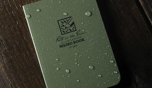 Rite in the Rain Allwetter Notizbuch 3 1/2 x 5" 954 Olive - Bild 4 von 4