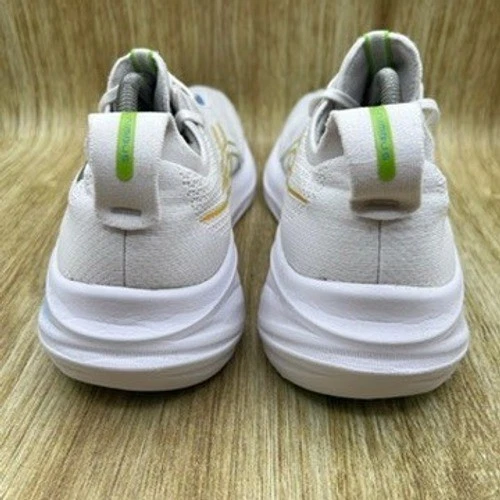 Zapatillas deportivas ASICS Gel Nimbus 26 para hombre talla 9,5 blancas azules 1011B794 Foto 4 de 4