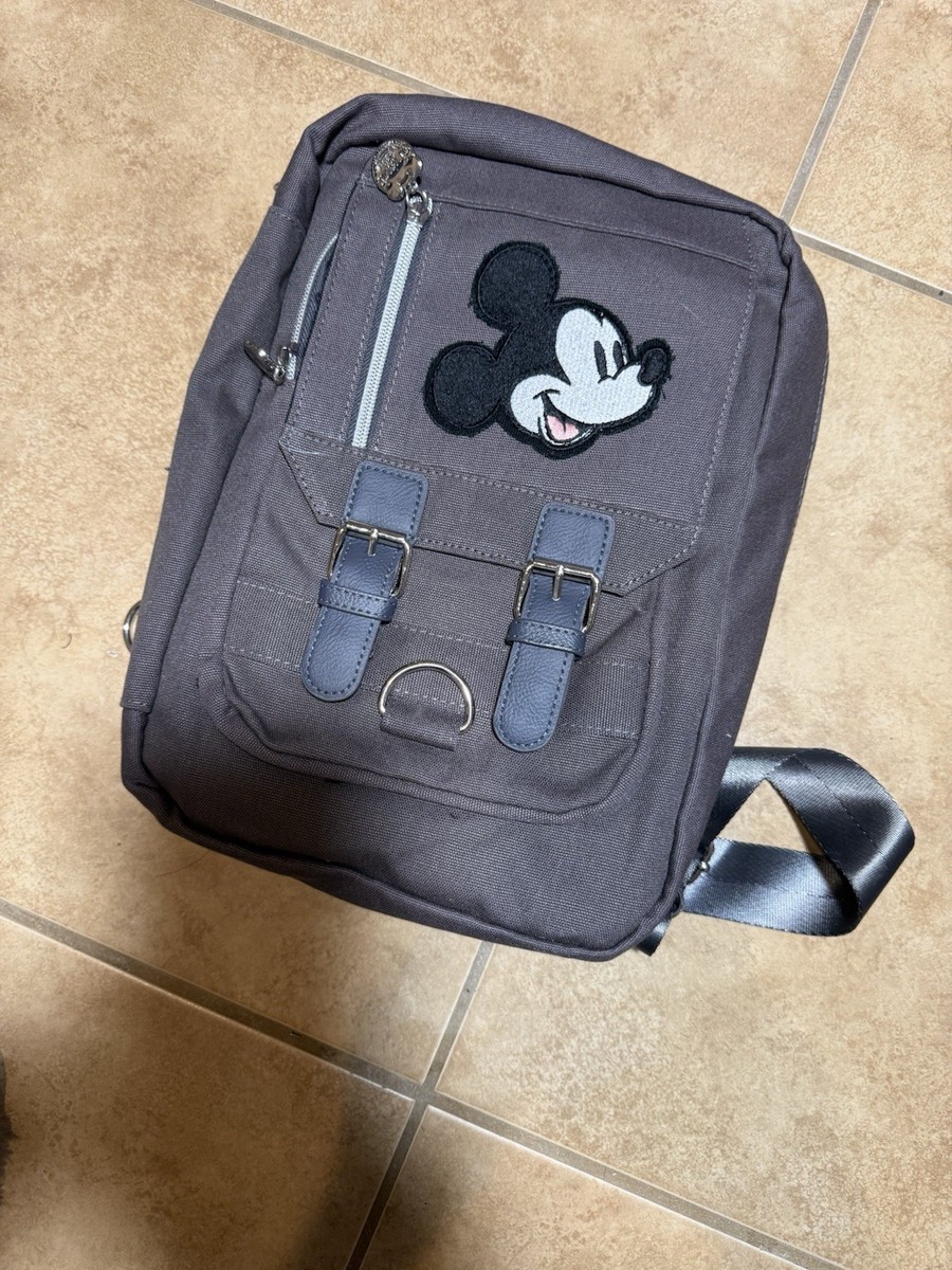 Disney Parks Mickey Mouse Official Pin Trading Crossbody Bag  display picture 3