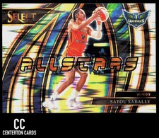 2024 Panini Select WNBA #1 Satou Sabally All Stars Prizms Flash Dallas Wings
